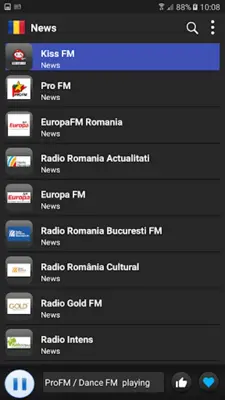 Radio Romania - AM FM Online android App screenshot 0