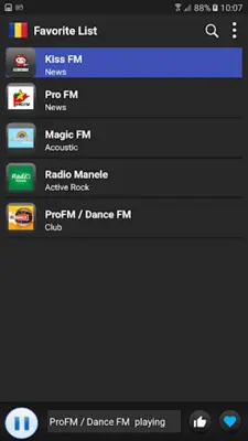 Radio Romania - AM FM Online android App screenshot 1