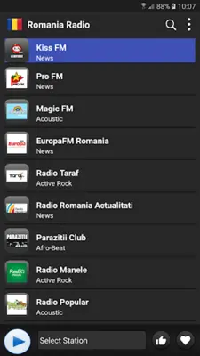 Radio Romania - AM FM Online android App screenshot 2