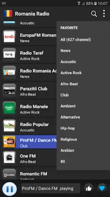 Radio Romania - AM FM Online android App screenshot 3